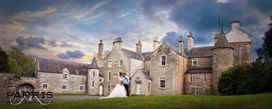 Branxholme Castle Bed & Breakfast Hawick Bagian luar foto